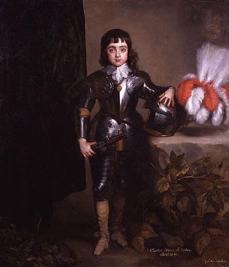 anthonis van dyck King Charles II oil painting image